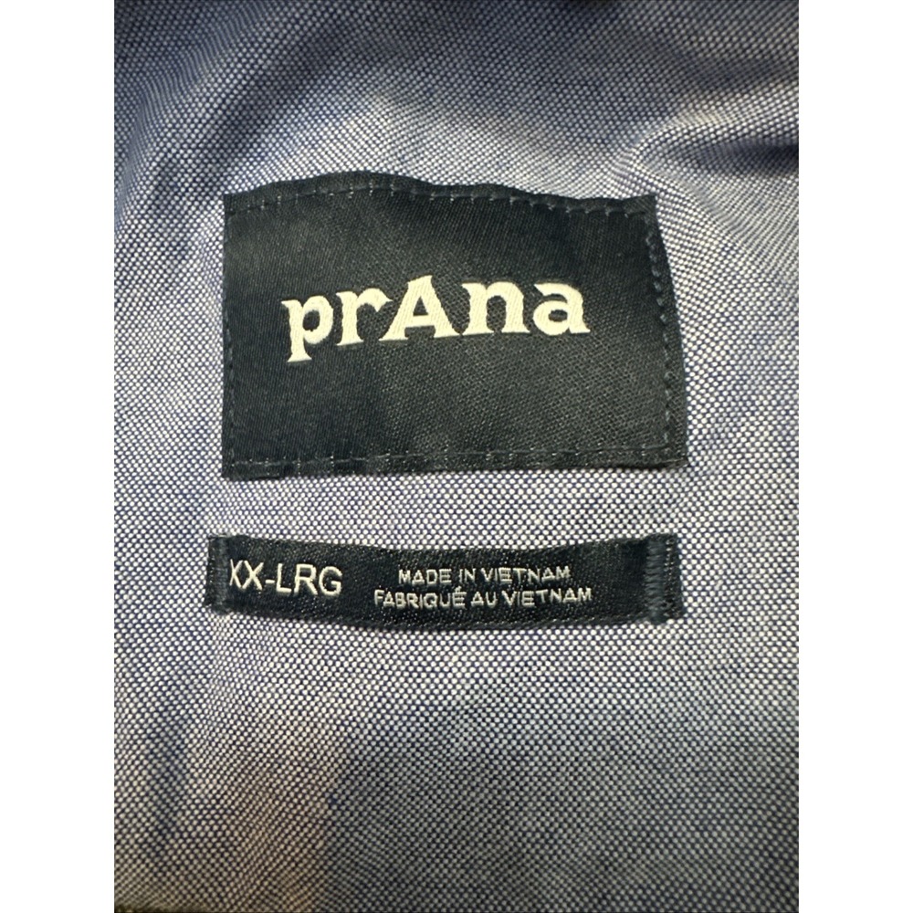 prAna Men's Tri Thermal Threads Overshirt Rye Green Size XXL - Picture 10 of 16